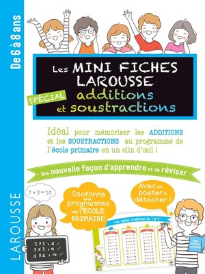 cover image of Mini Fiches spécial Additions et soustractions Additions